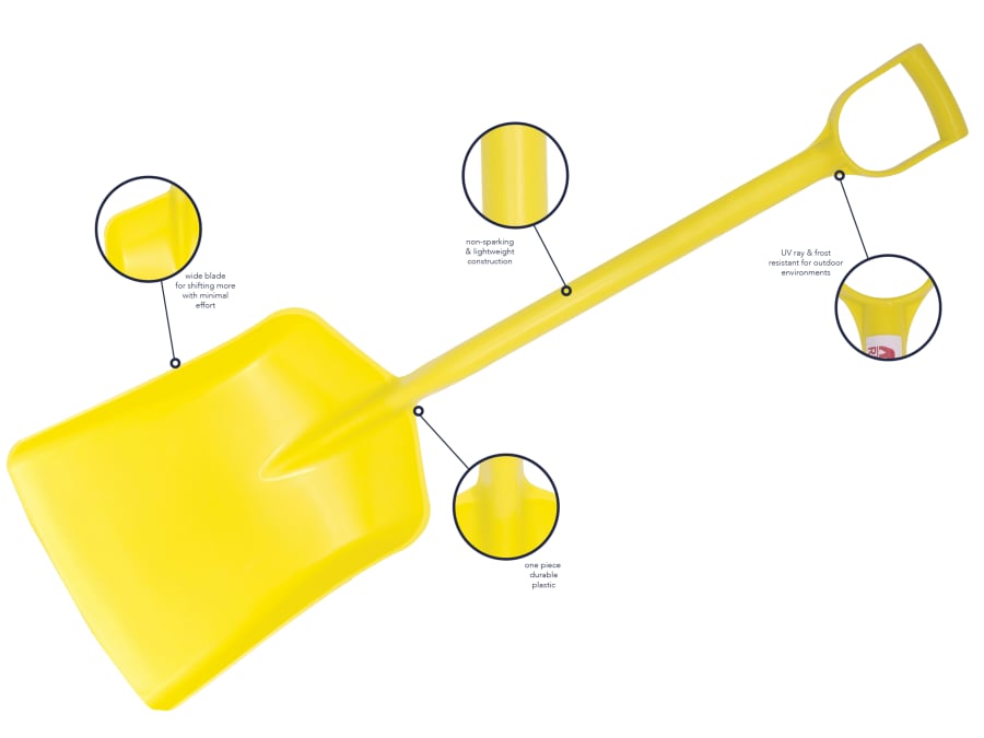 Red Gorilla 1191PPY Yellow Shovel