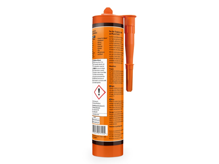 Gorilla Glue 118049 Grab Adhesive Ultimate 266ml
