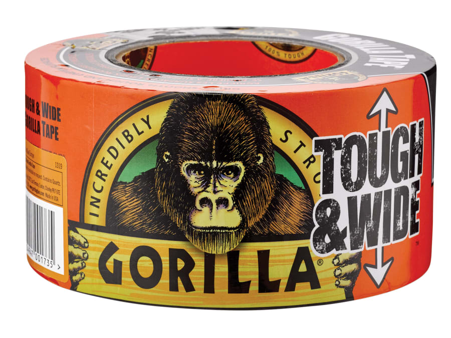 Gorilla Glue 3044301 Tough & Wide Tape 73mm x 27m Black