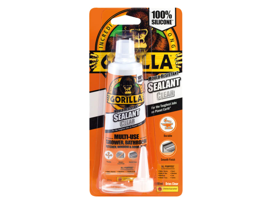 Gorilla Glue Gorilla 1144301 All Condition Sealant Clear 80ml