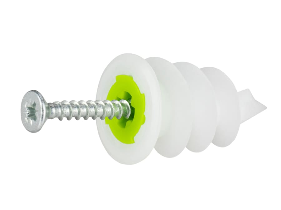 Gripit GPTWIST10 TwistIT Self-Drive Plasterboard Fixings Pack 10