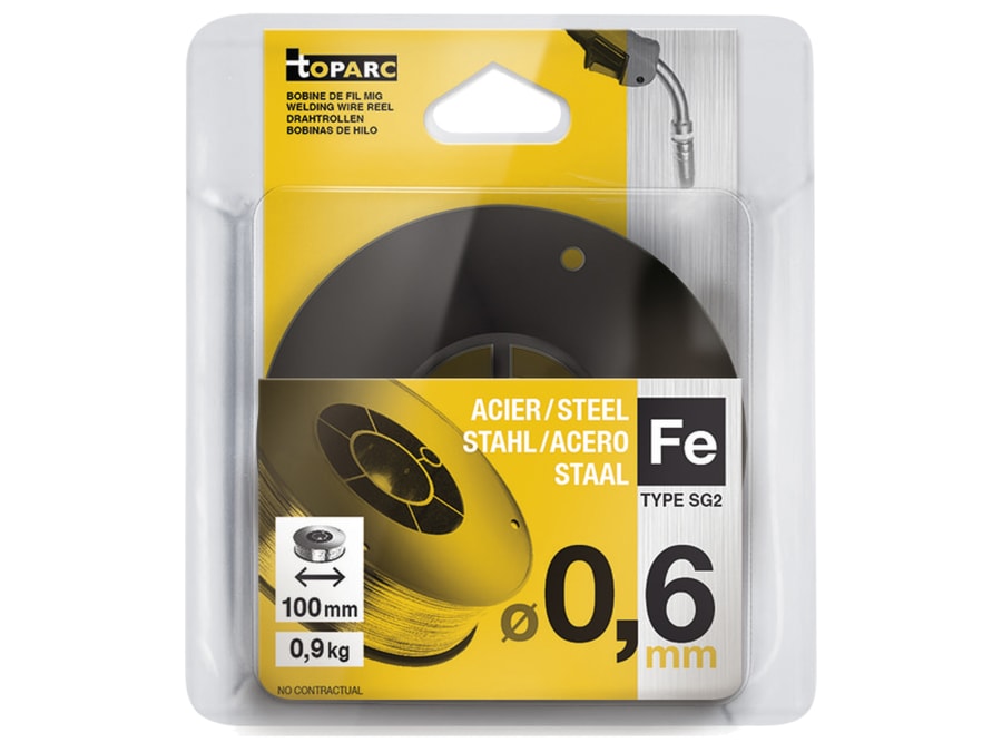 Gys Welding 086593 MAG Wire Reel Steel 0.6mm 0.9kg