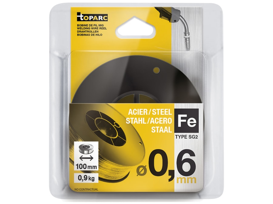 Gys Welding 086609 MAG Wire Reel Steel 0.8mm 0.9kg