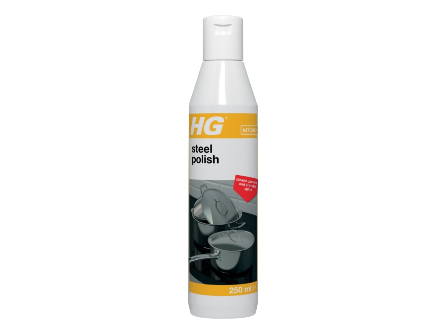 H G 168030106 Steel Polish 250ml