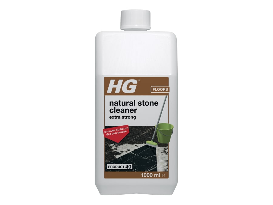 H G 213100106 Natural Stone Cleaner Extra Strong 1 Litre