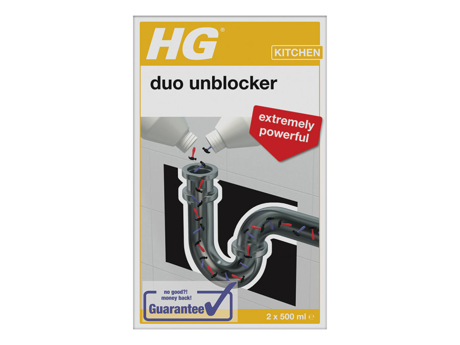 H G 343100106 Drain Unblocker 1 Litre