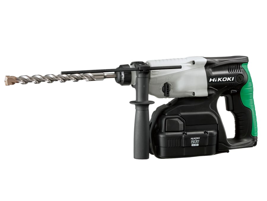 Hikoki DH24DVC 24V SDS Plus Hammer Drill with 2 × 2.0Ah Batteries
