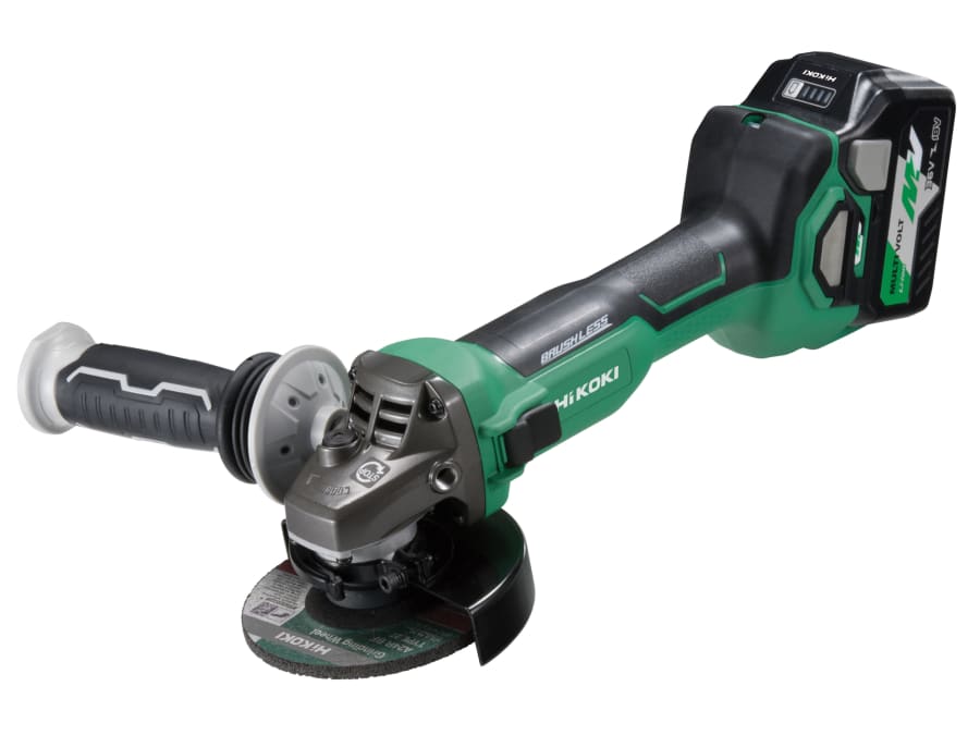 Hikoki G3612DAJRZ 36V Multi-Volt Angle Grinder 115mm with 2 × 2.5Ah Batteries