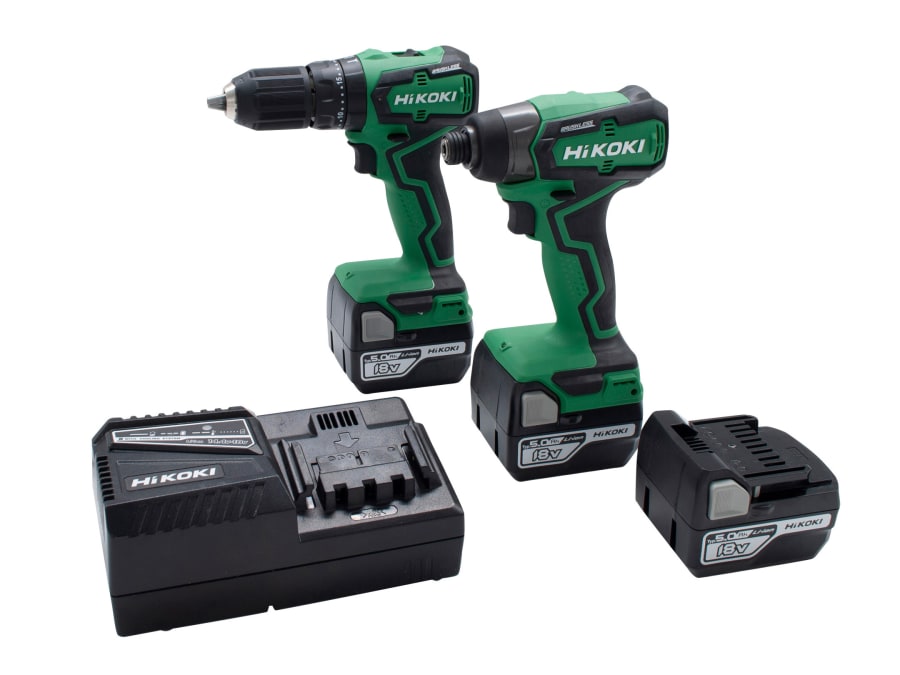 Hikoki KC18DDXJBZ 18V Twin Pack with 3 × 5.0Ah Batteries