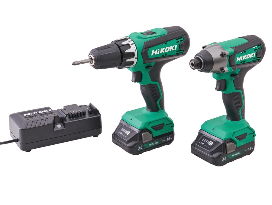 Hikoki KC18DFXJAZ 18V Twin Pack with 2 × 2.0Ah Batteries