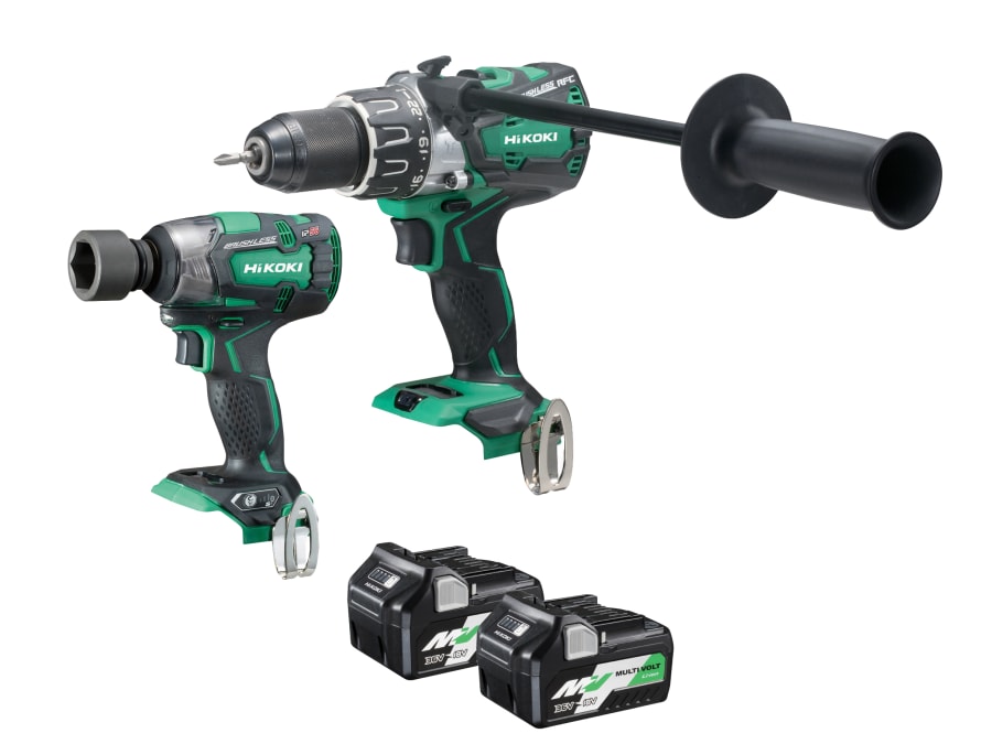 Hikoki KC18DPLJBZ 18V Twin Pack with 2 × Multi Volt Batteries