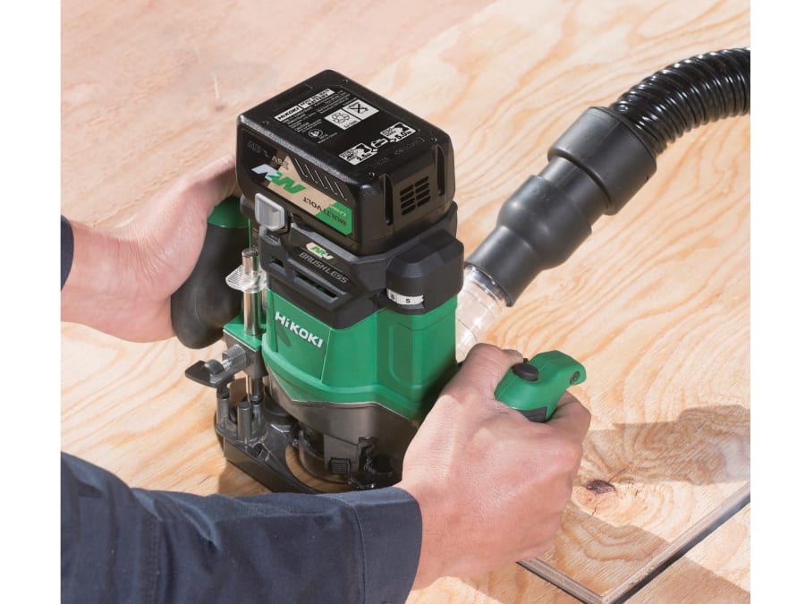 Hikoki M3612DAJPZ 36V Multi-Volt Router with 1 × 2.5Ah Battery