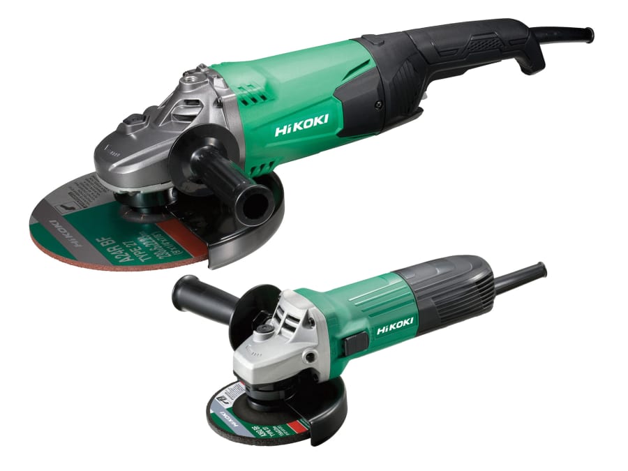 Hikoki G23STG12STXJ2Z 110V Angle Grinder Twin Pack 115/230mm