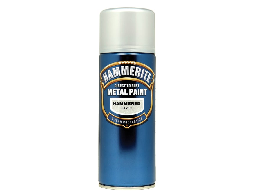 Hammerite 5084783 Direct To Rust Aerosol Silver 400ml