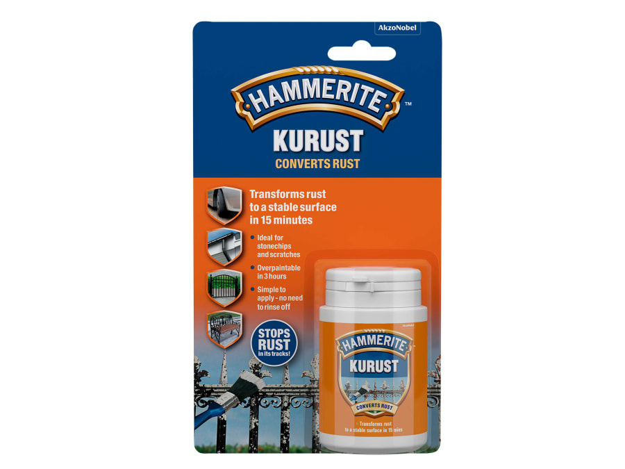 Hammerite 5092819 Kurust Blister Black/Blue 90ml