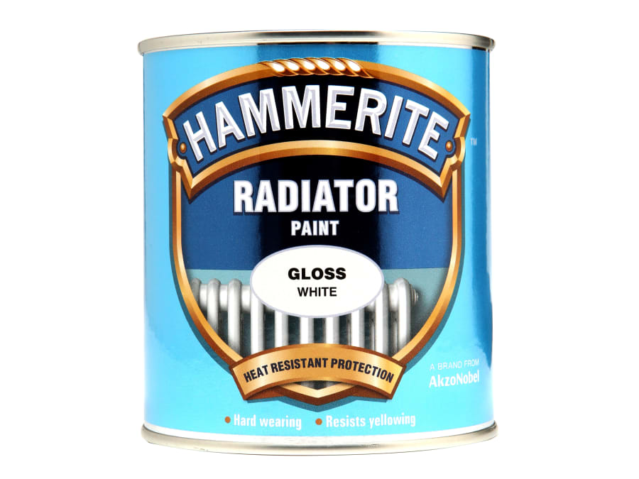 Hammerite 5092846 Gloss White Radiator Paint 500ml