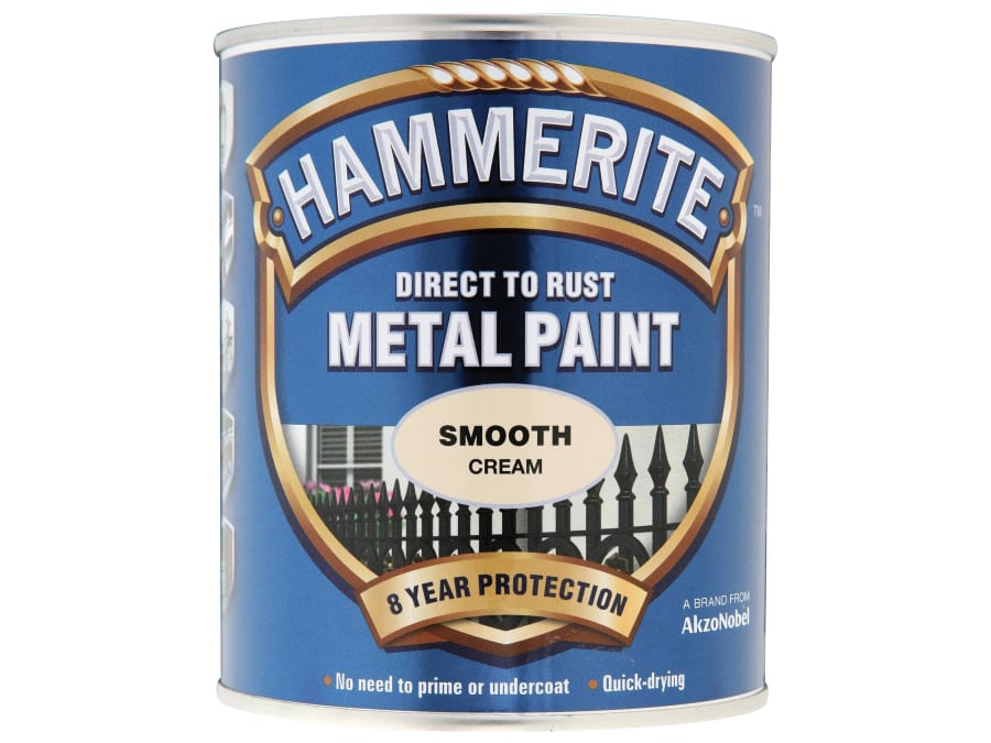 Hammerite 5122064 Direct To Rust Smooth Finish Metal Paint 750ml