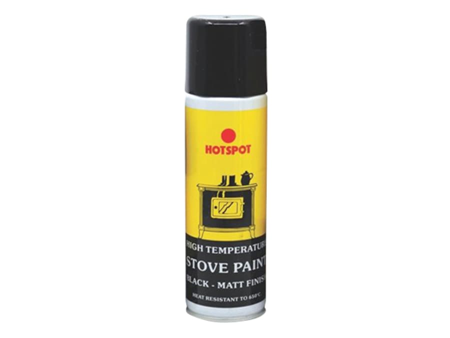 Hotspot HS200911 Spray Stove Paint Matt Black 150ml