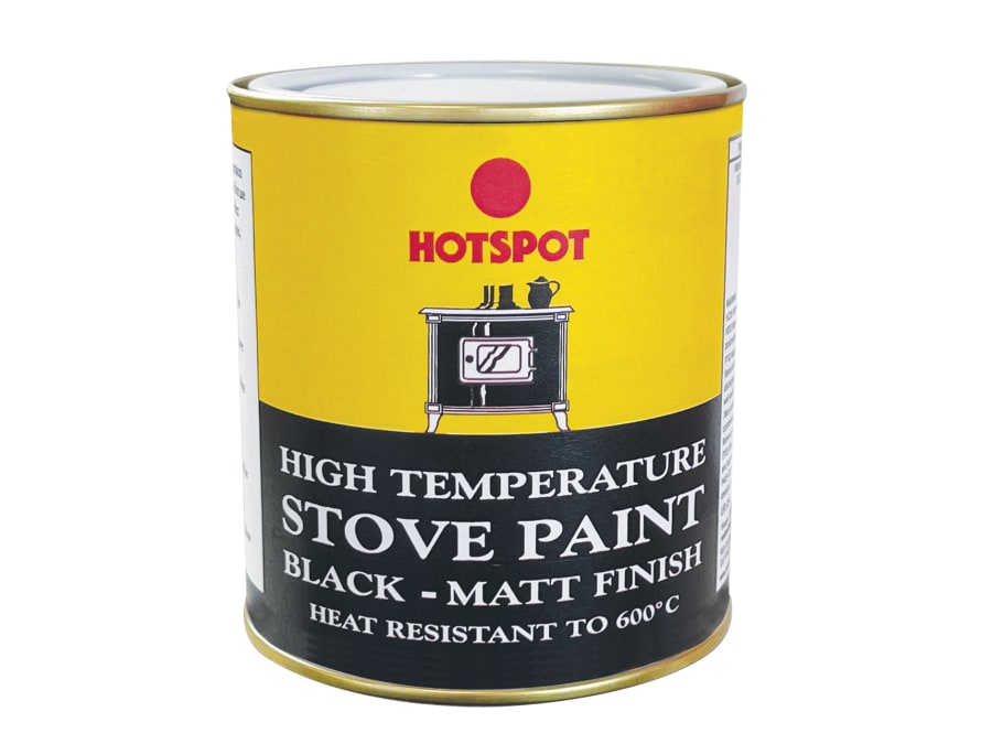 Hotspot HS201040 Stove Paint Matt Black 500ml