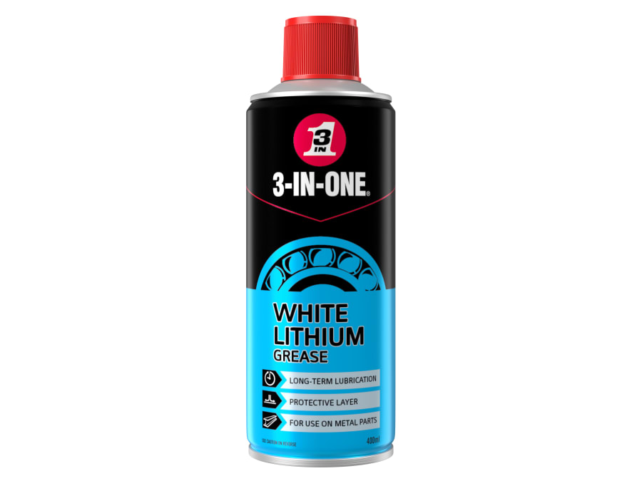 3-in-one 4462003 White Lithium Spray Grease 400ml