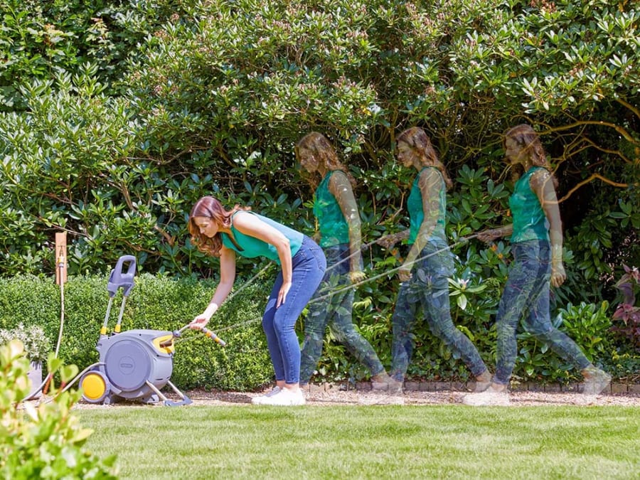 Hozelock 100101271 Auto Reel Mobile with 35m Hose