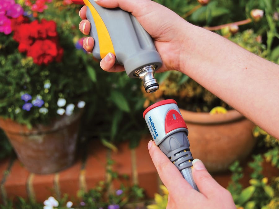 Hozelock 100000477 Pro Metal AquaStop Hose Connector 12.5-15mm