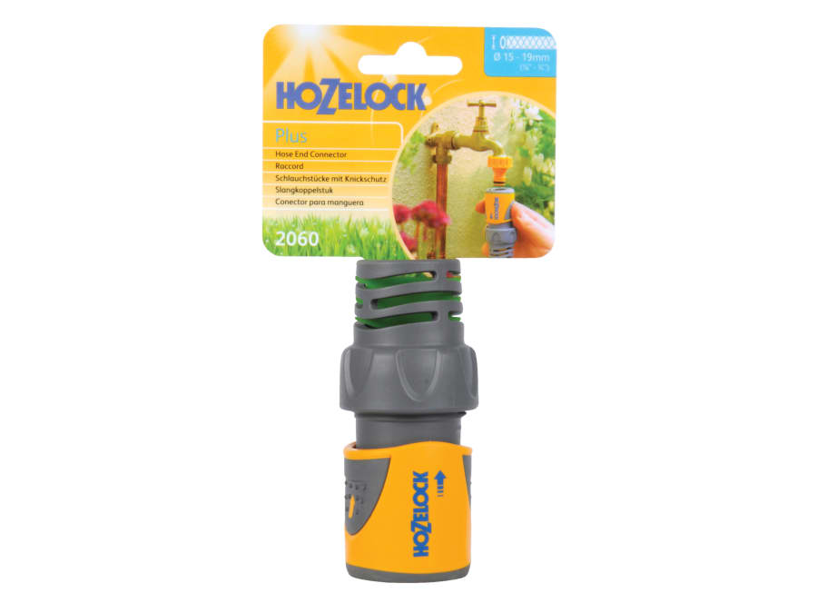 Hozelock 100000538 Hose End Connector for 19mm (3/4in) Hose