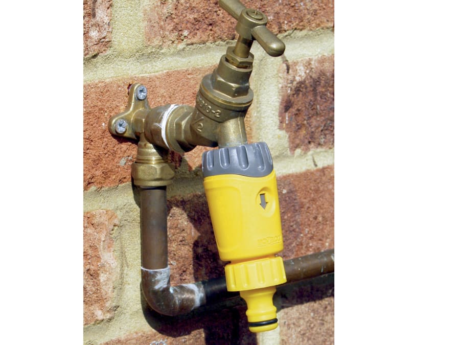 Hozelock 100000648 Non-Return Valve Tap Connector 1/2-5/8in BSP