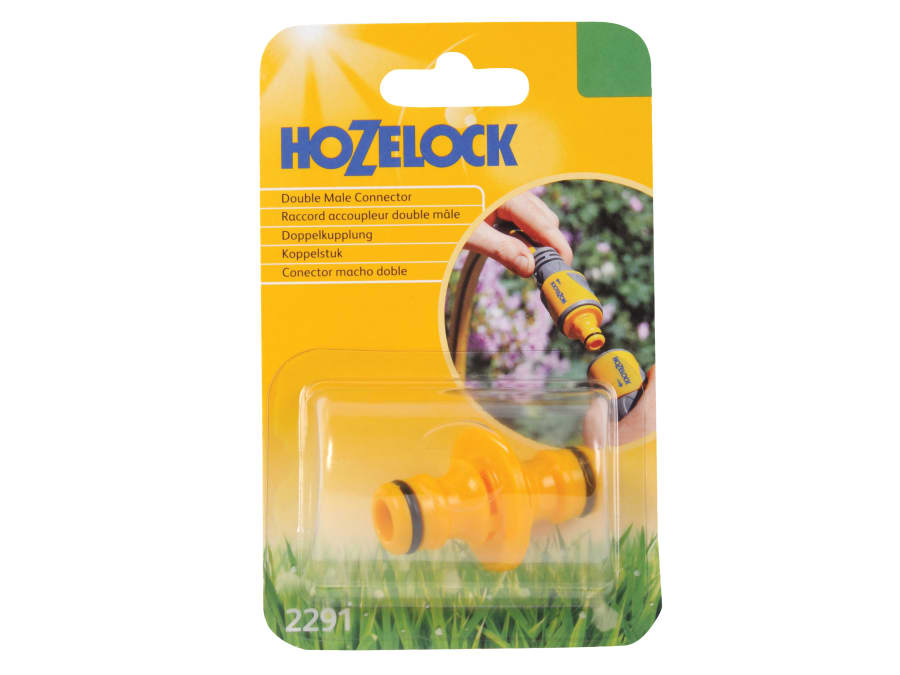 Hozelock 100000747 12.5mm Double Male Connector