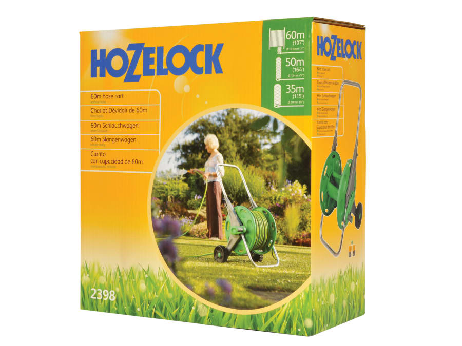 Hozelock 100000862 60m Freestanding Hose Reel