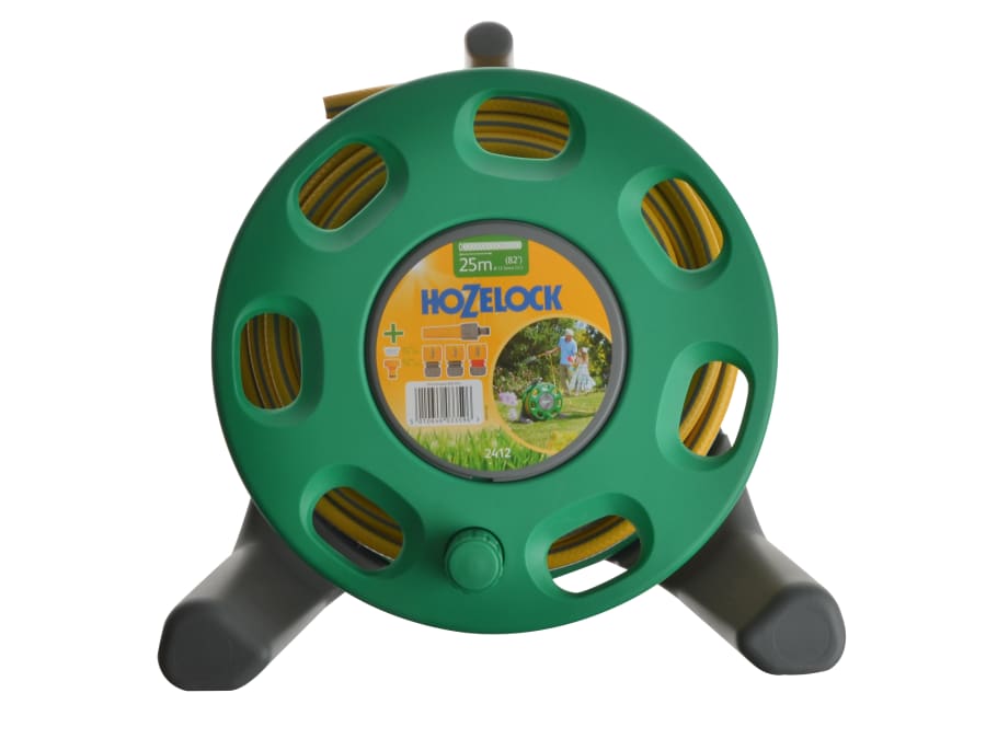 Hozelock 100000898 30m Freestanding Compact Hose Reel