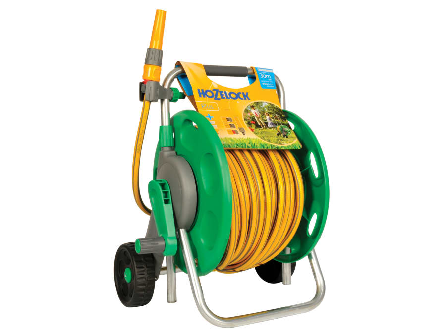 Hozelock 100000982 60m Assembled Hose Cart with 30m of 12.5mm Hose