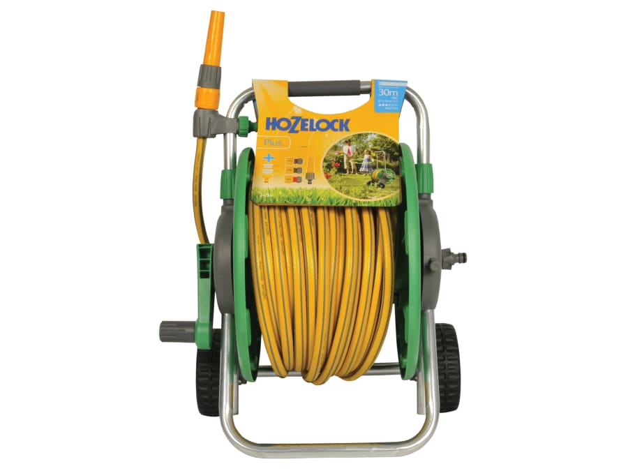 Hozelock 100000982 60m Assembled Hose Cart with 30m of 12.5mm Hose