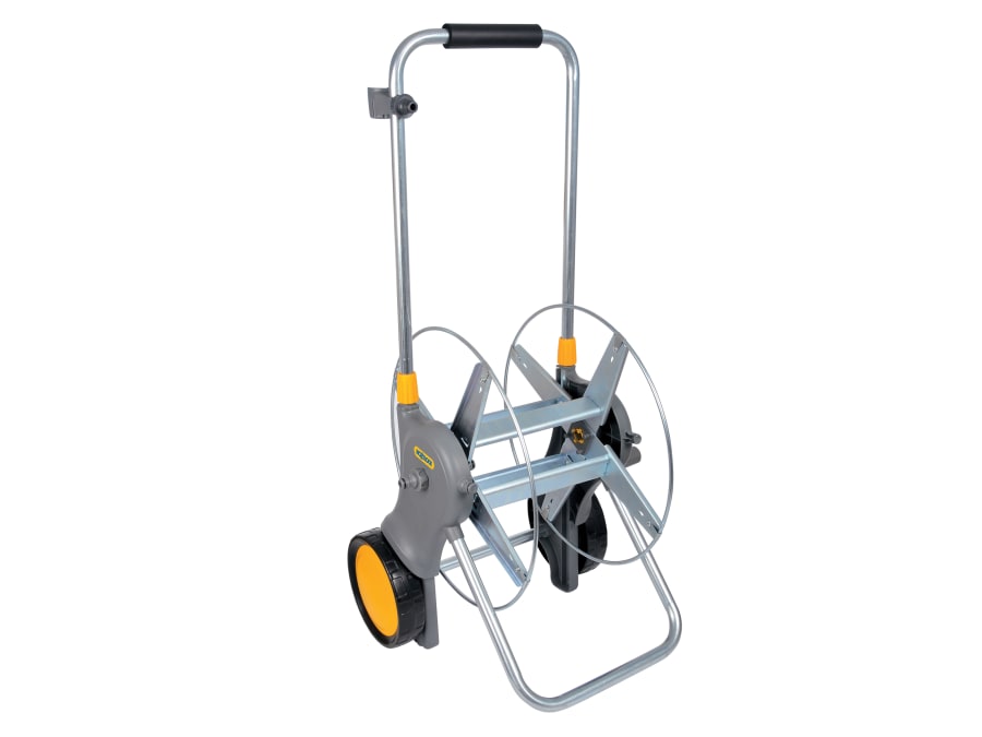 Hozelock 100001028 90m Assembled Metal Hose Cart