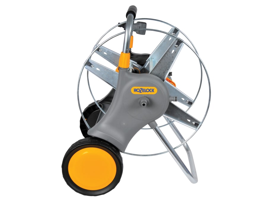 Hozelock 100001028 90m Assembled Metal Hose Cart