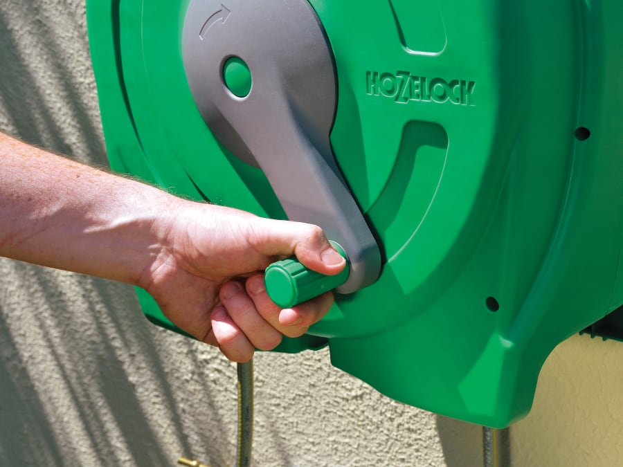 Hozelock 100001093 40m Wall Mounted Hose Reel