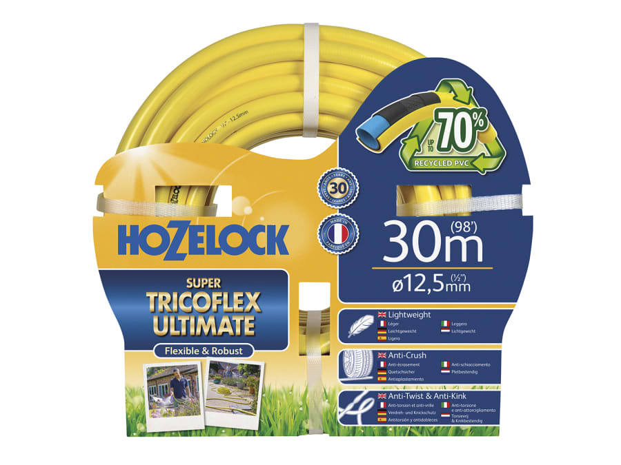 Hozelock 100002080 Ultimate Hose 30m 12.5mm