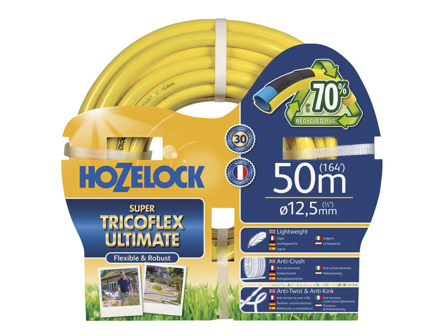 Hozelock 100002086 50m Hose 12.5mm Diameter