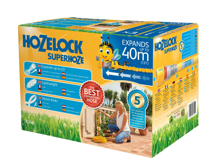Hozelock 100003780 Superhoze Expandable Hose 40m