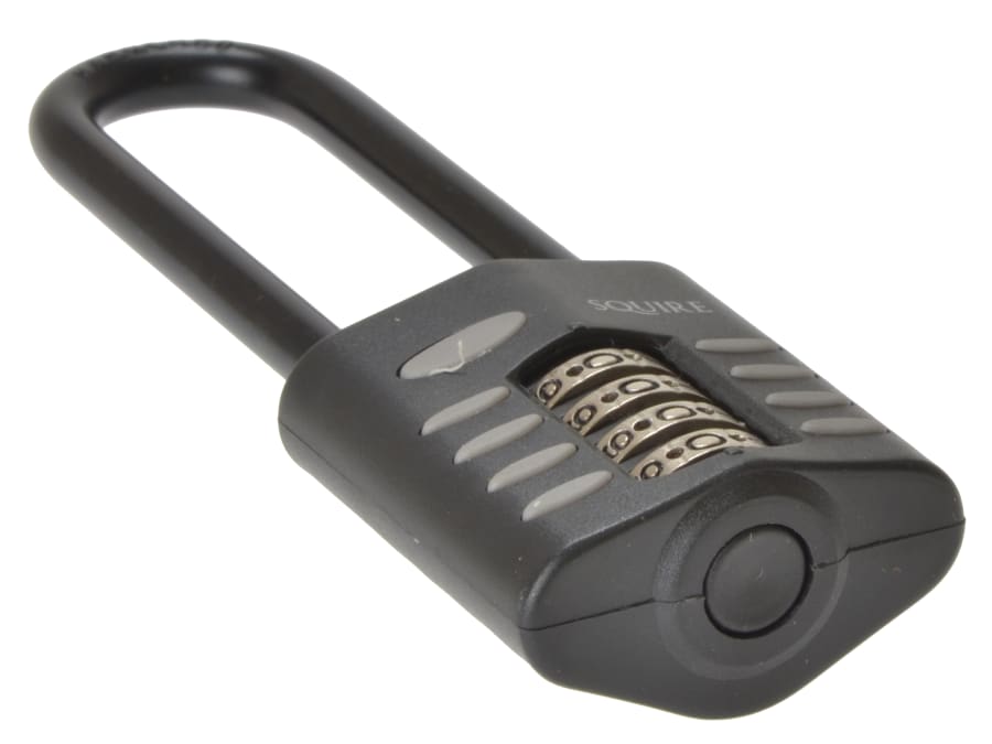 Squire CP4025BX 40mm 4-Wheel Combination Padlock with 63mm Extra Long Shackle