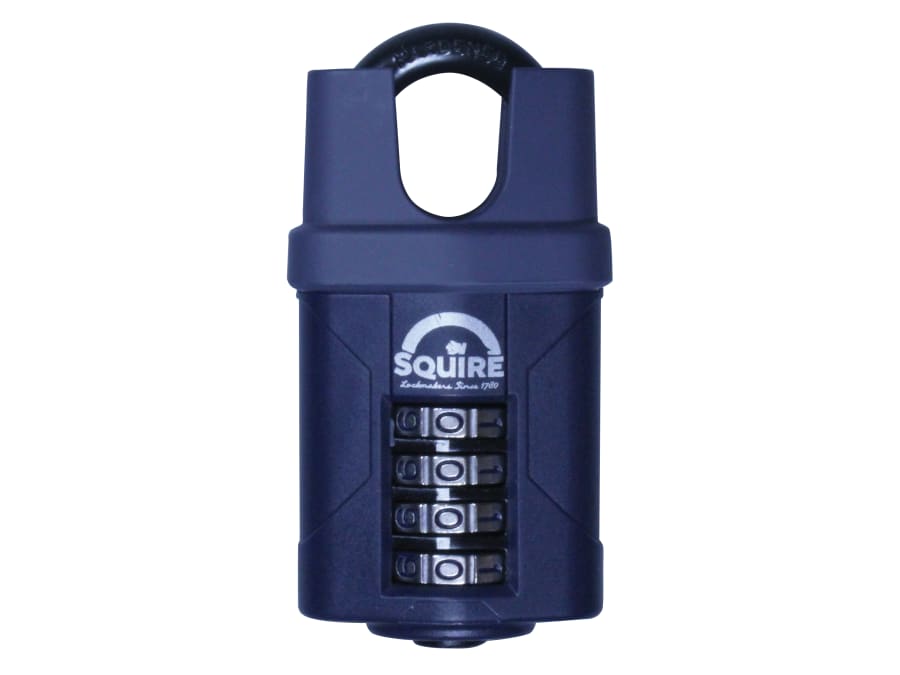 Squire CP40CS 40mm Combination Padlock Closed Shackle