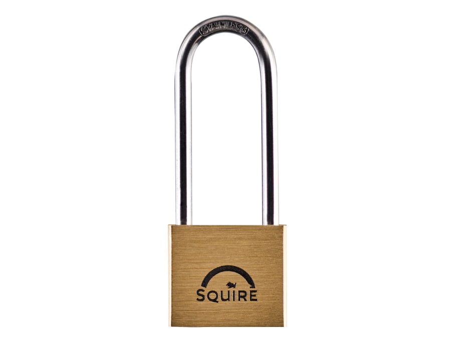 Squire LN4S25 40mm Marine Padlock Long Shackle