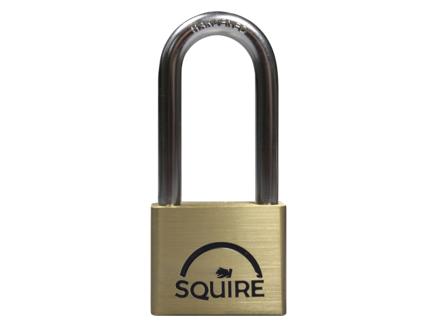 Squire LN525 50mm Brass Padlock with 65mm Shackle