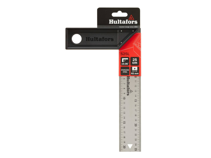 Hultafors 310403 S25L Lightweight Square 25cm