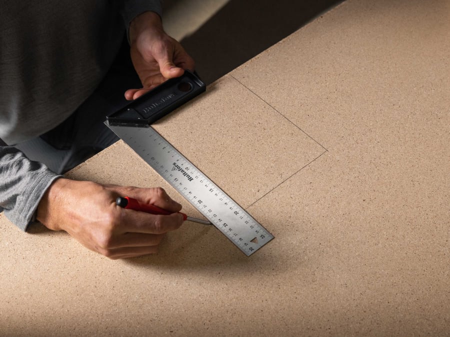 Hultafors 310503 S30L Lightweight Square 30cm