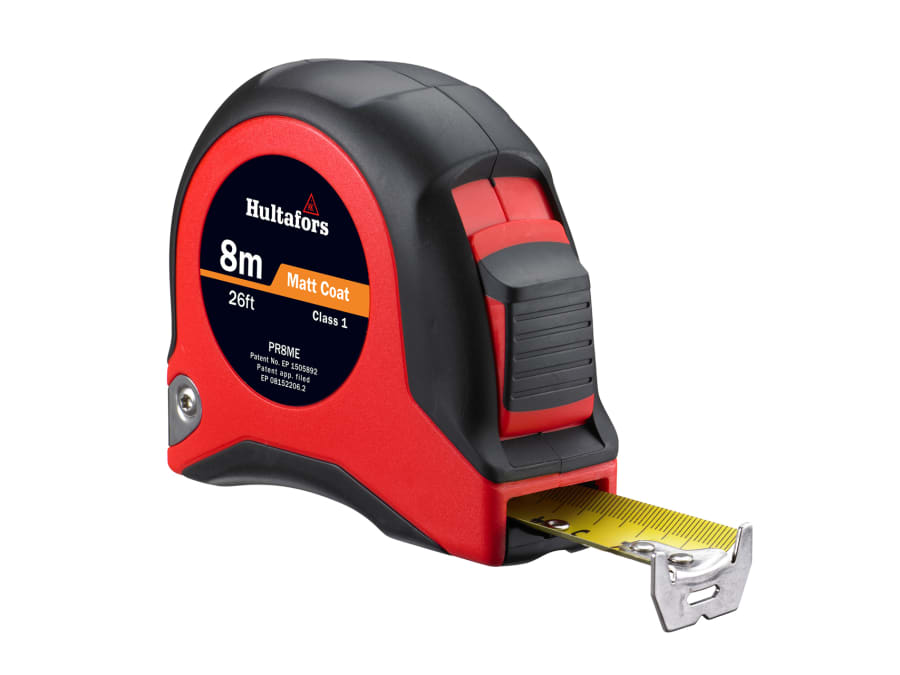 Hultafors 350323 PR8ME 8m Steel Tape Measure