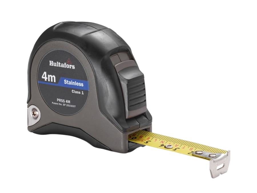 Hultafors 350403 4m Stainless Steel Tape Measure