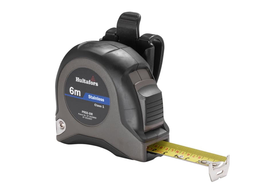 Hultafors 350503 6m x 25mm Stainless Steel Tape Measure