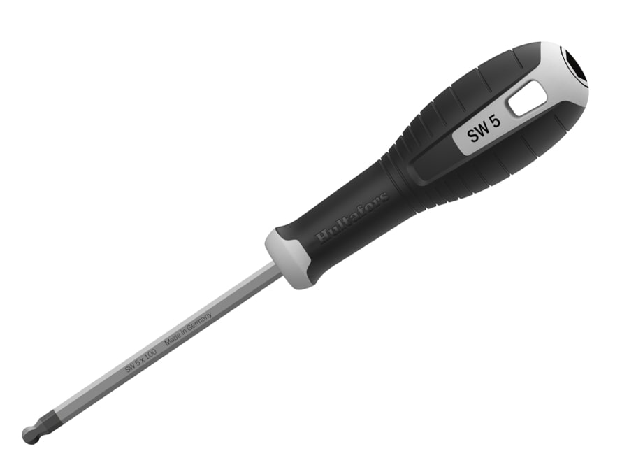 Hultafors 442105 Hex Ballpoint Screwdriver 5 x 100mm