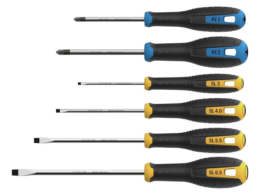 Hultafors 444415 Screwdriver Set 6 Piece